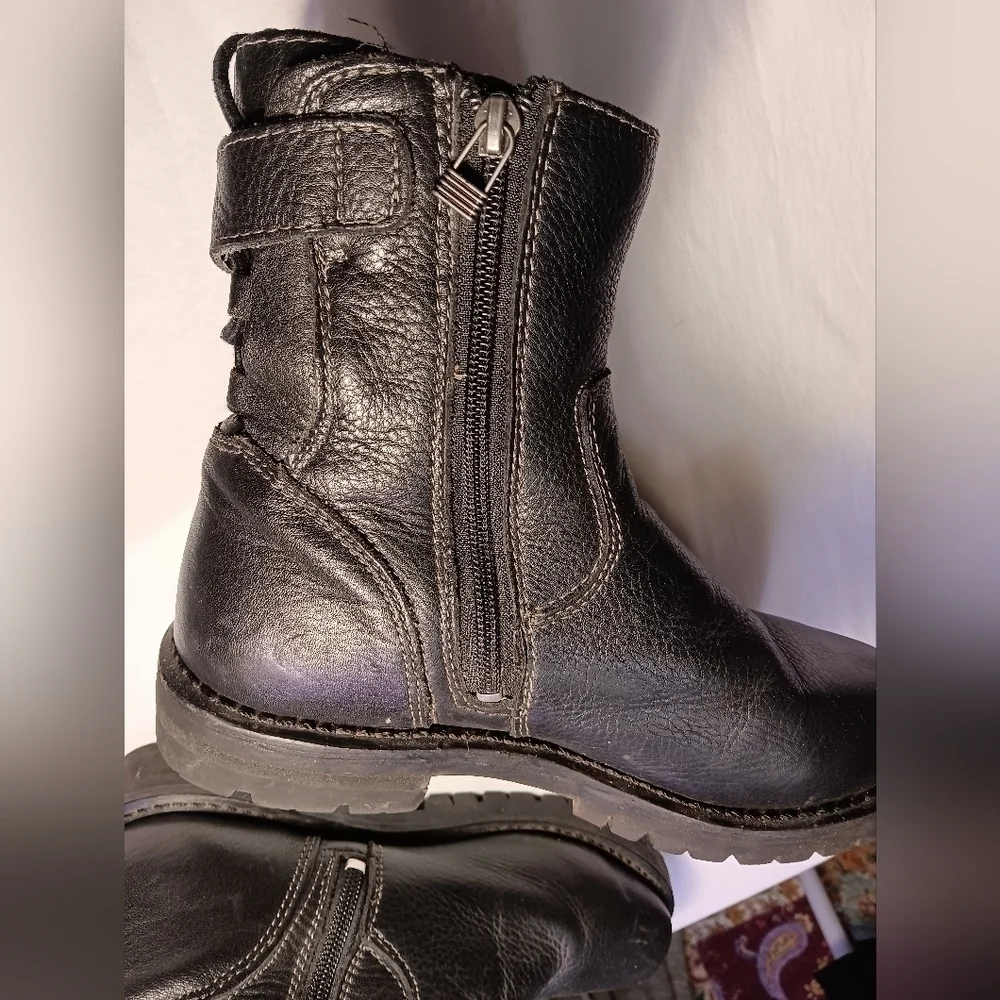 Xelement leather motorcycle boots 8M - Picture 6 of 8